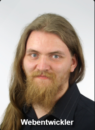 Flip Karte mit Bild als Webentwickler